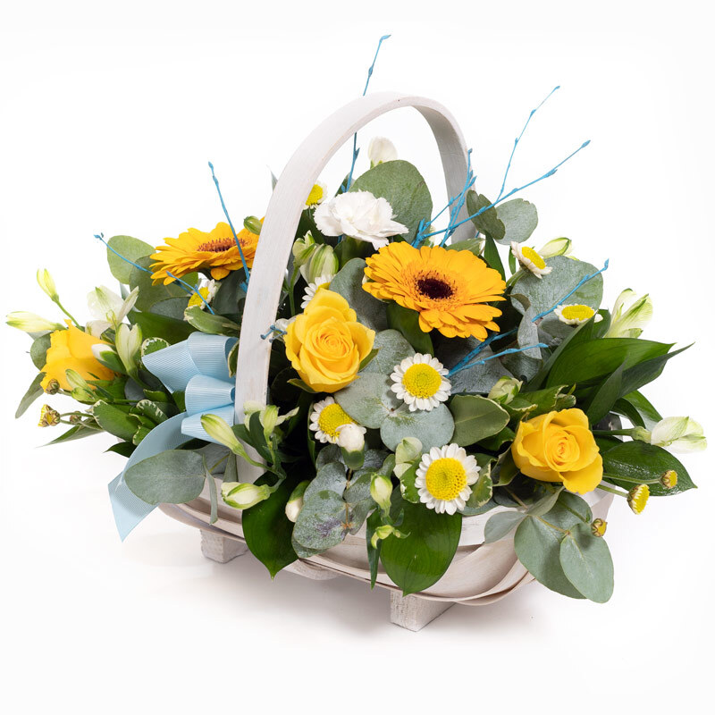 Blue Baby Boy Basket John Paul Florist