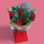 6 Red Rose Bouquet